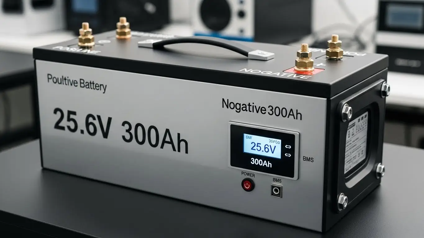 25.6V 300AH LifePO4-Batterie