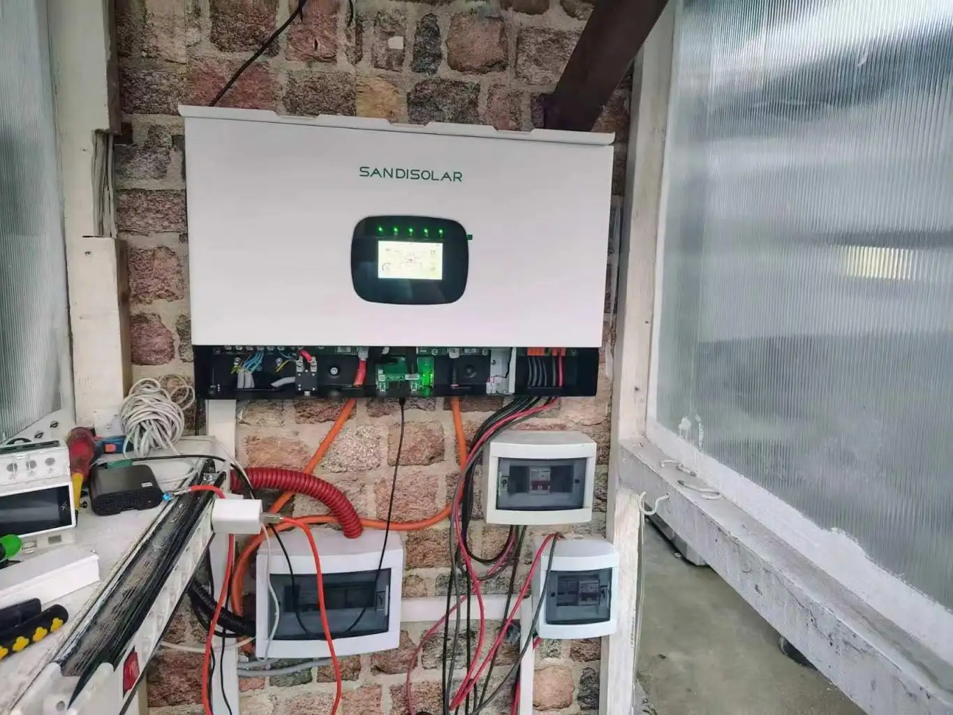 Netzunabhängiges Solarstromsystem
